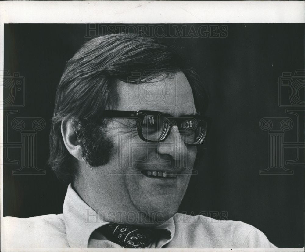 1974 Press Photo j robert traxler politician michigan - Historic Images