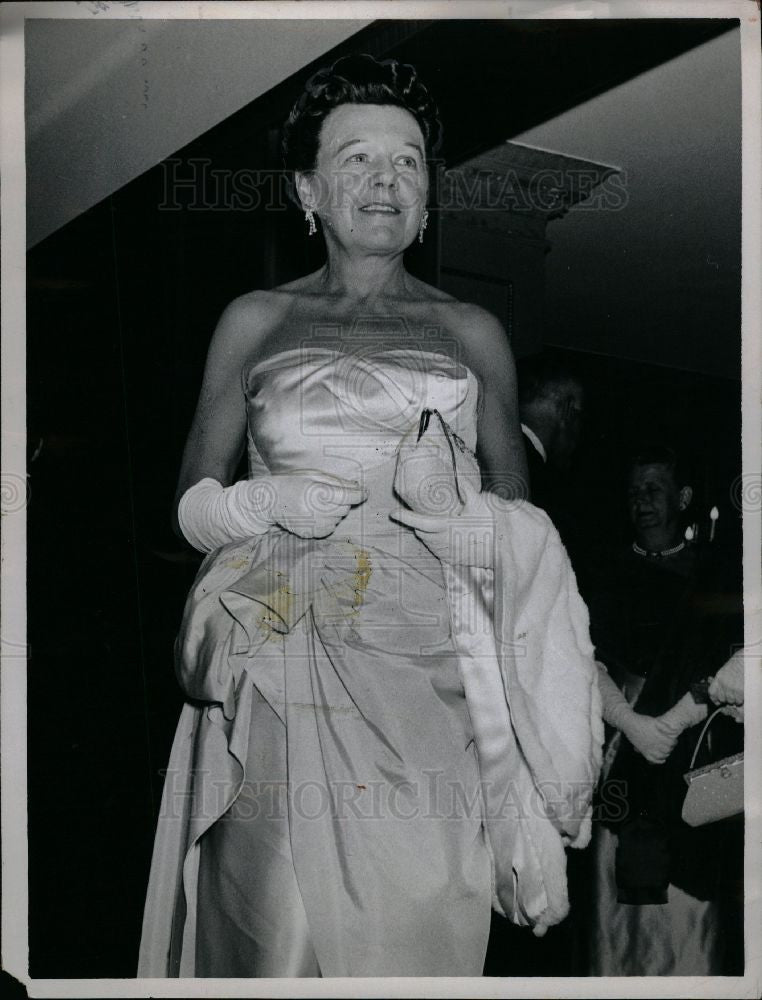 1959 Press Photo Mrs. Walker L. Cisler - Historic Images