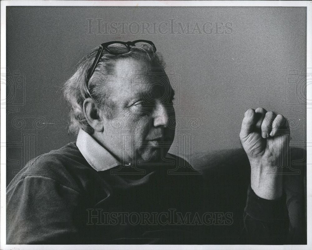 1976 Press Photo Isaac Stern violinist - Historic Images