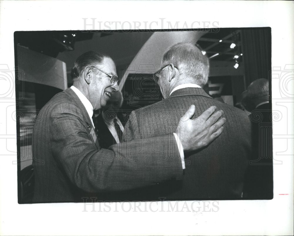 1993 Press Photo Robert Stempel Chairman - Historic Images
