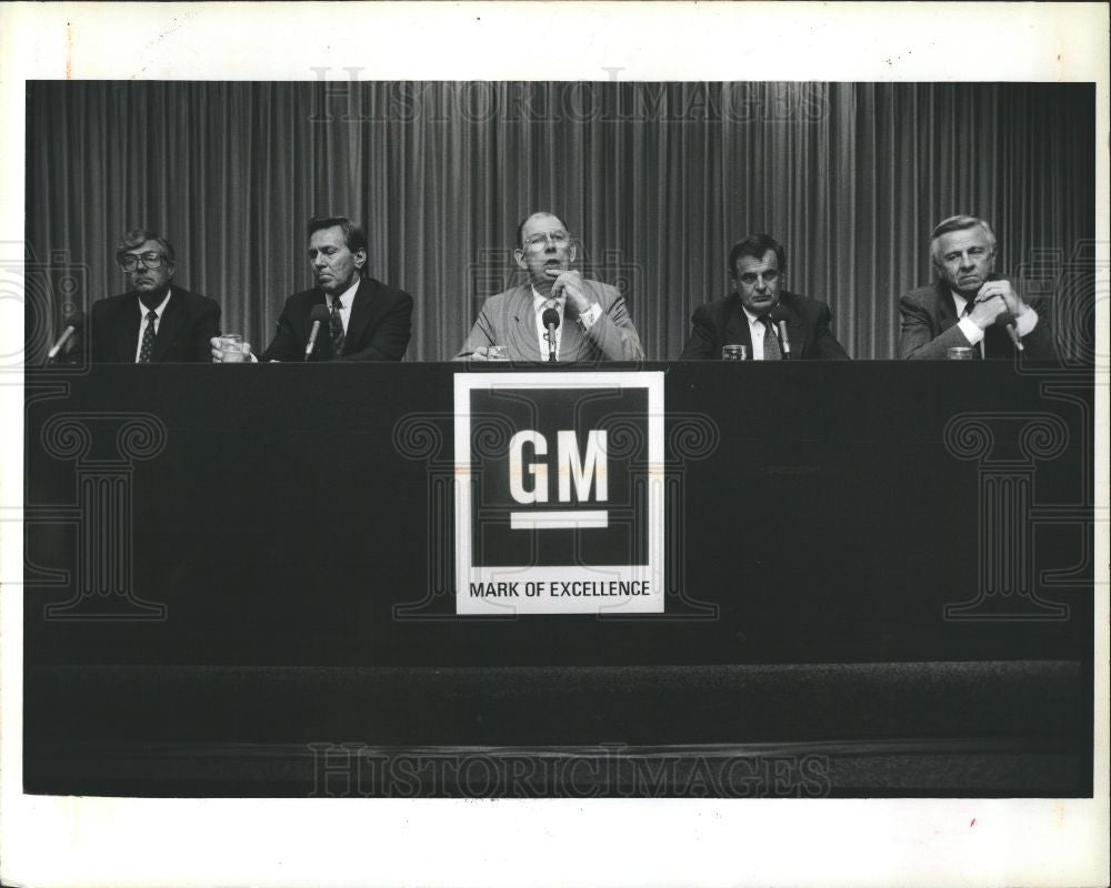 1992 Press Photo Robert Stempel Chairman - Historic Images