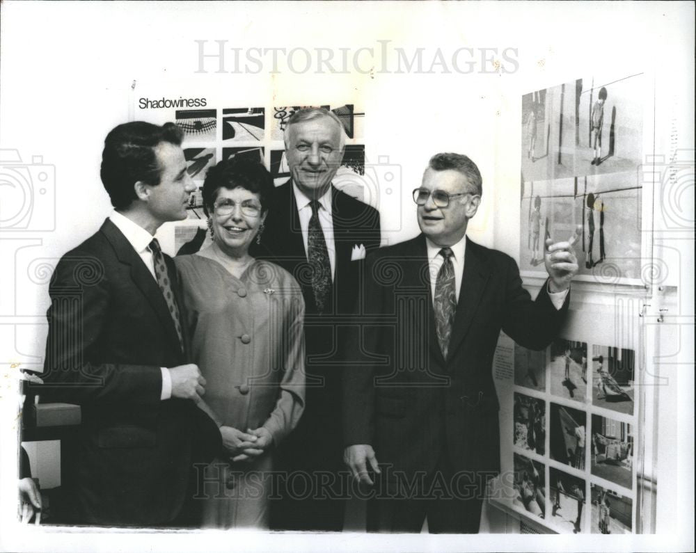 1991 Press Photo Preschool children reception Detroit - Historic Images