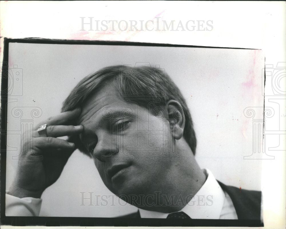 1991 Press Photo Dave Black President - Historic Images