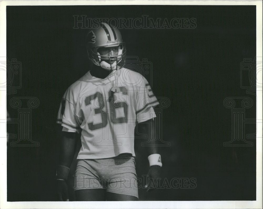 1990 Press Photo Bennie Blades American Footballer NFL - Historic Images