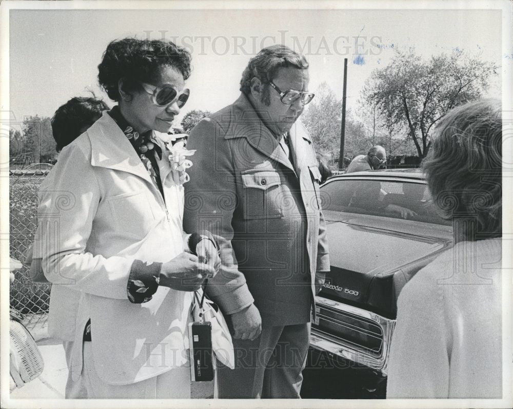 1975 Press Photo James Blanchard Politician - Historic Images