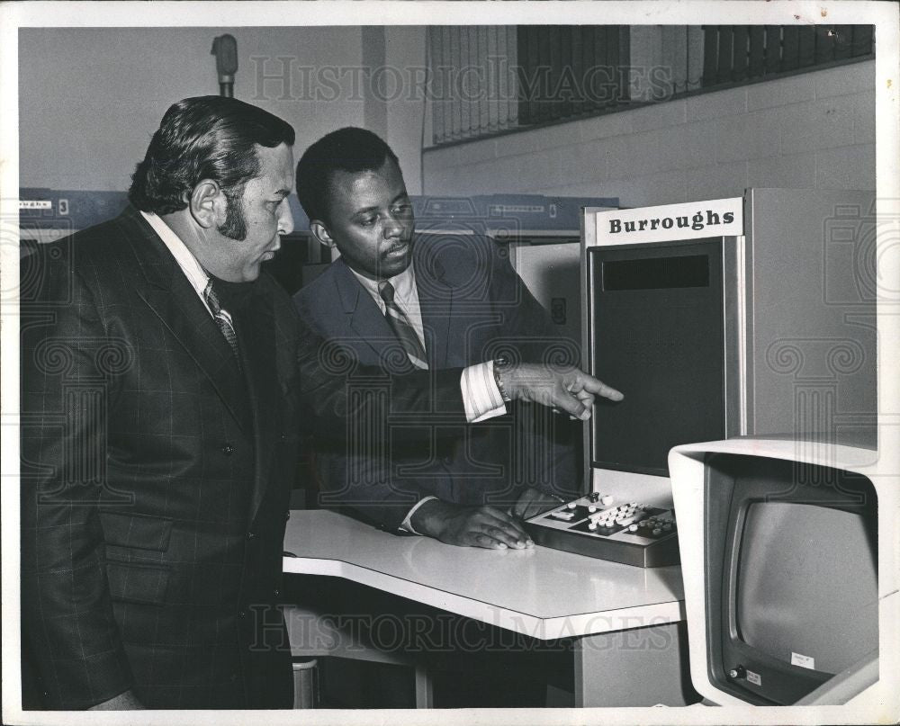 1970 Press Photo Robert B. Blackwell Mayor - Historic Images
