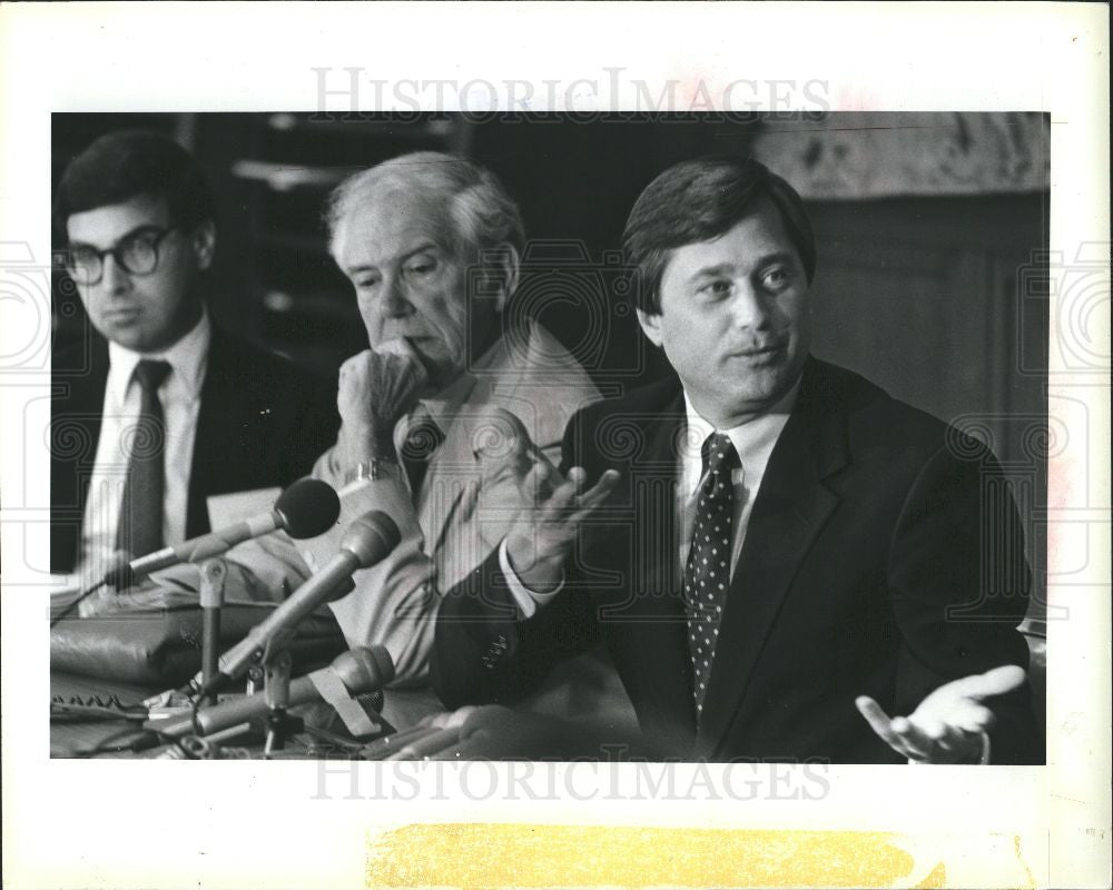 1984 Press Photo Blanchard Governor - Historic Images