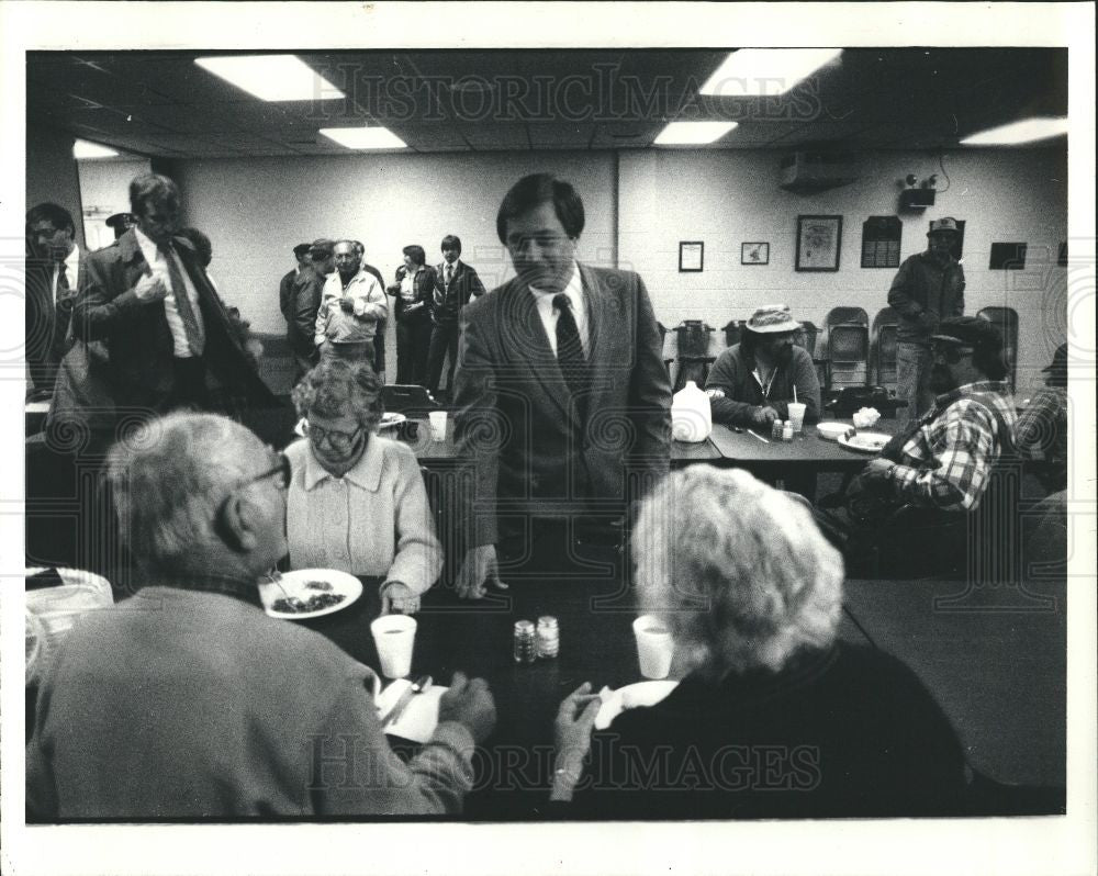 Press Photo J.BLANCHARD lion's club - Historic Images