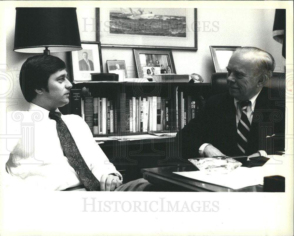 1983 Press Photo Jim Blanchard, Politician - Historic Images