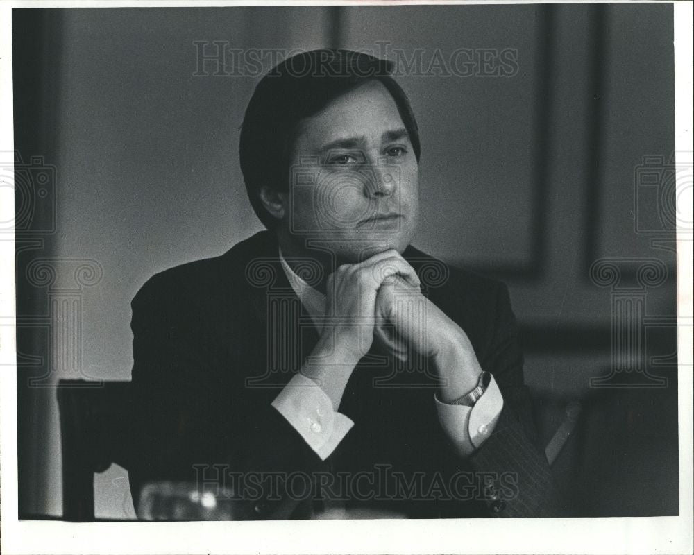 1983 Press Photo James Blanchard Politician - Historic Images