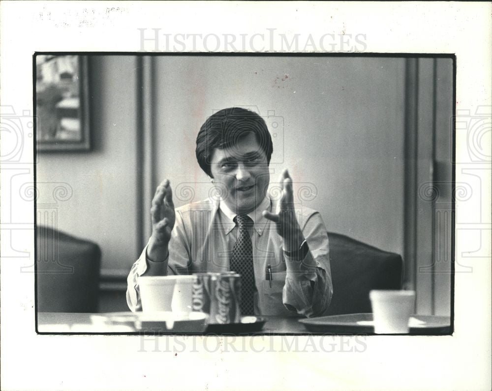 1982 Press Photo Jim Blanchard - Historic Images