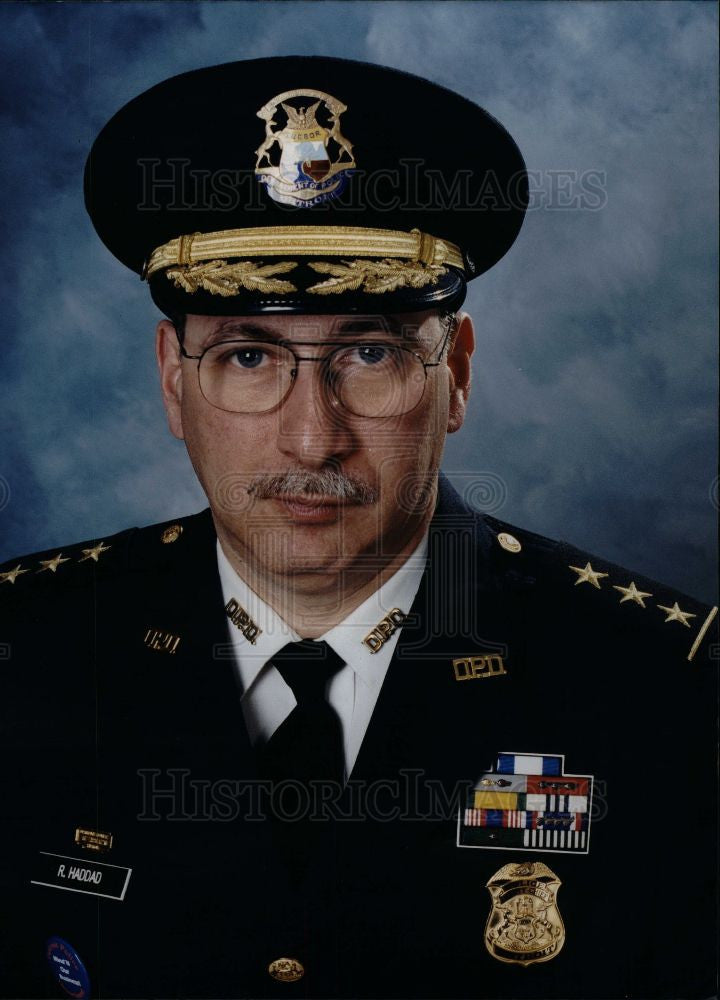 Press Photo Ronald Haddad Executive Staff Officer - Historic Images