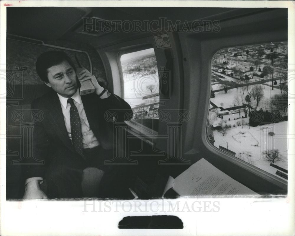 1989 Press Photo James Blanchard Politician - Historic Images