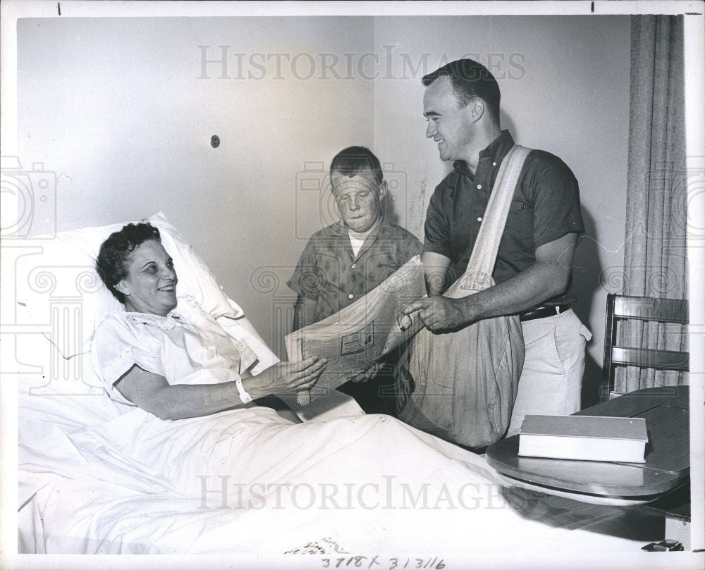 1961 Press Photo Hospital - Historic Images