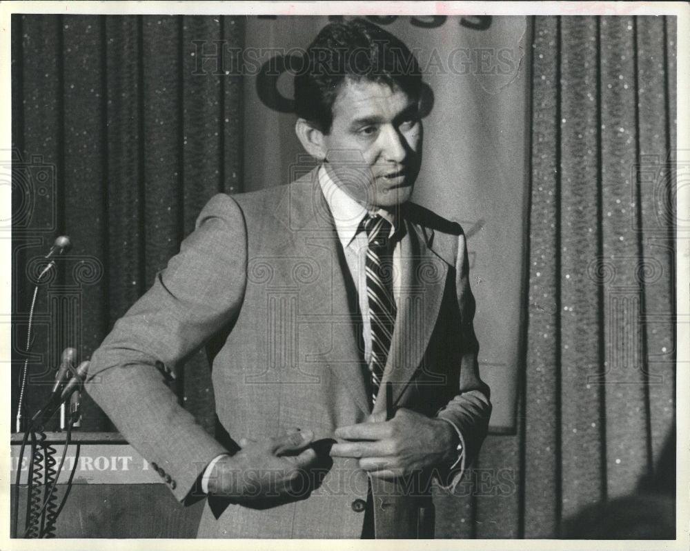 1985 Press Photo Dr. Luis Toledo Pereyra, - Historic Images