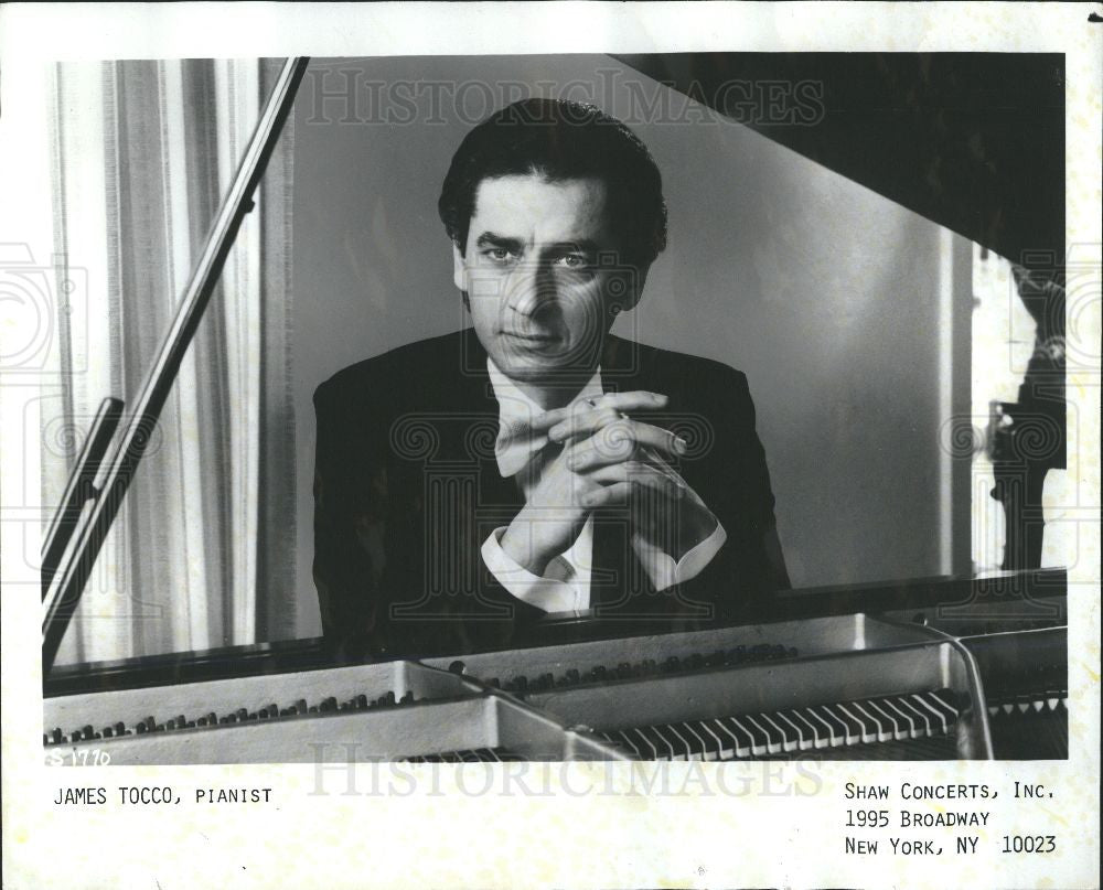 Press Photo James Tocco, pianist - Historic Images