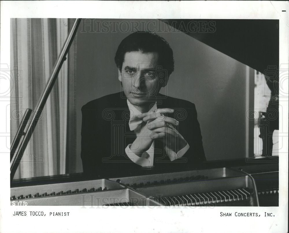 1988 Press Photo james tocco pianist - Historic Images