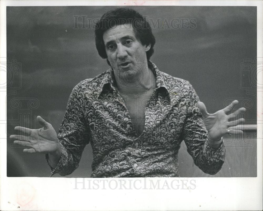 1976 Press Photo David Toma Newark police detective ABC - Historic Images