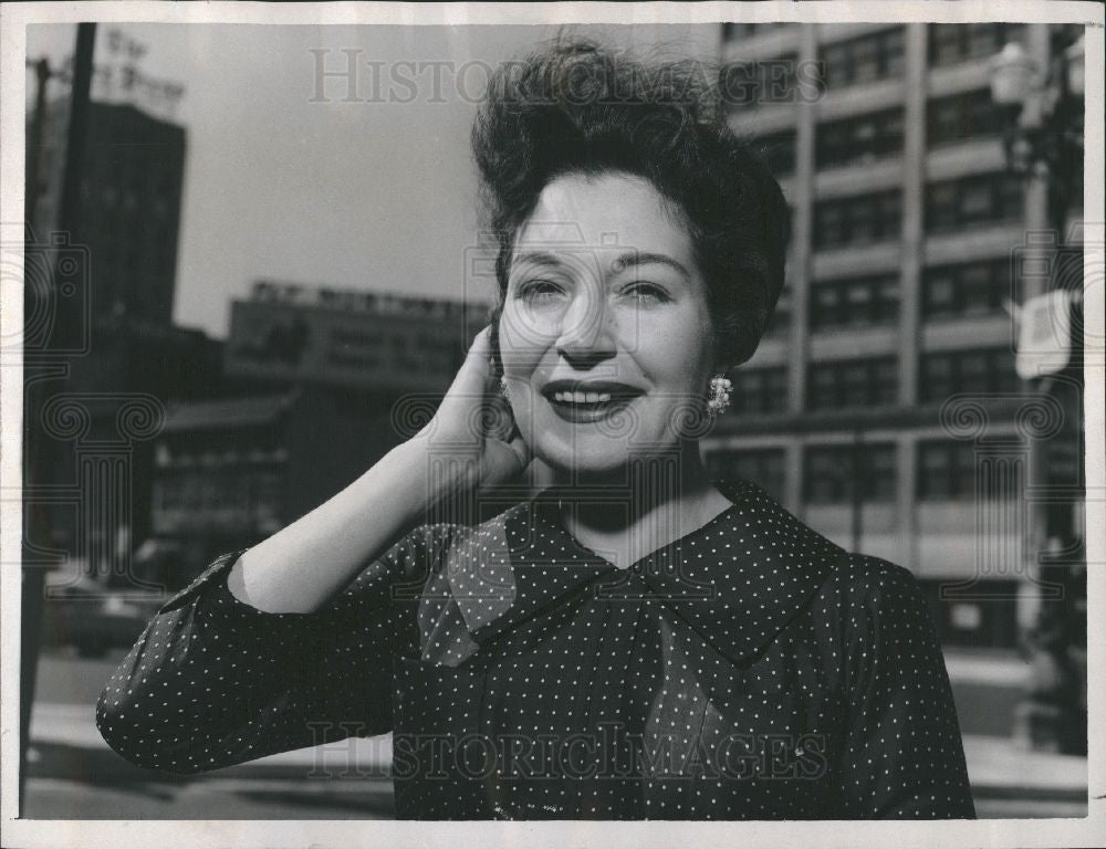 1959 Press Photo Marie Torre - Historic Images