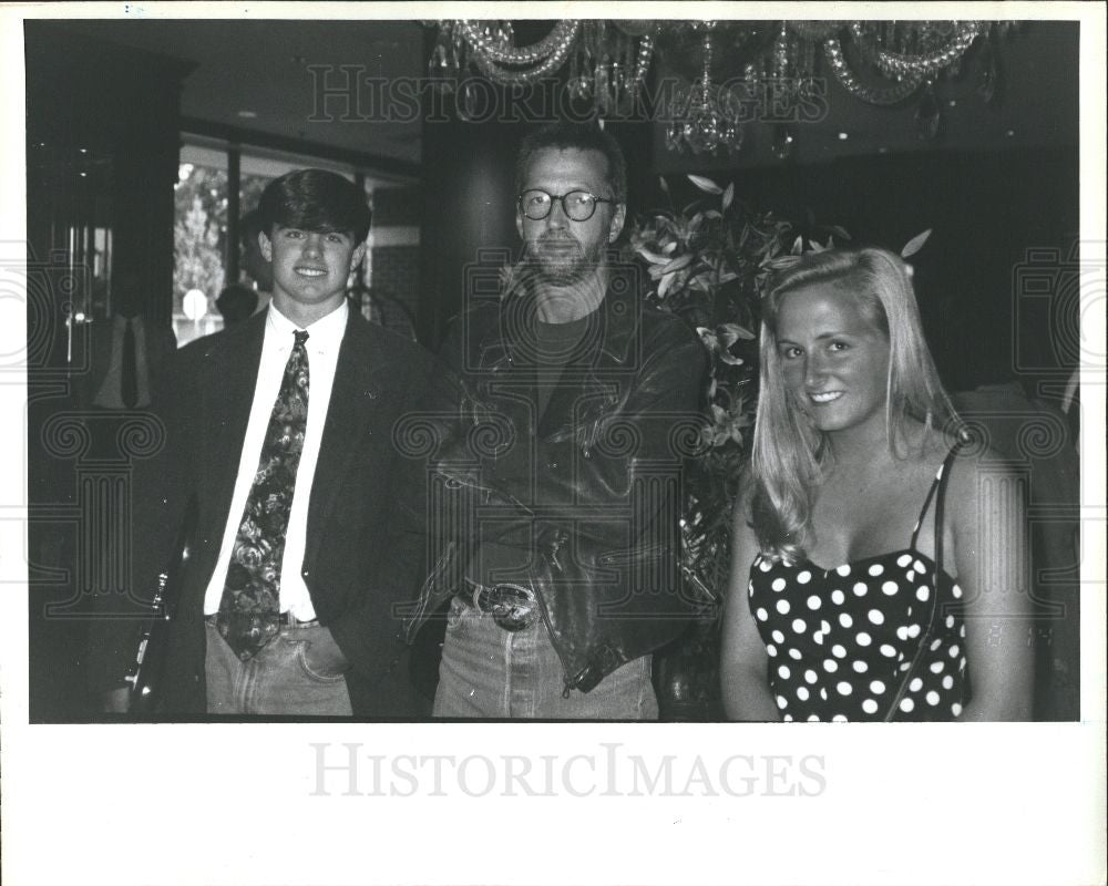 1992 Press Photo Eric Clapton, English guitarist - Historic Images