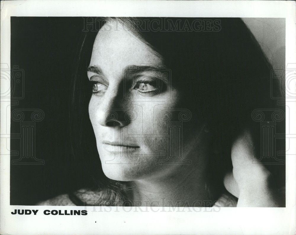 Press Photo Judy Collins American Singer - Historic Images