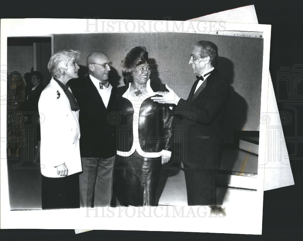 Press Photo Barbara Rose Collins politician U.S - Historic Images