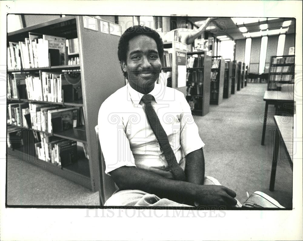 1987 Press Photo Michael Coleman - Historic Images