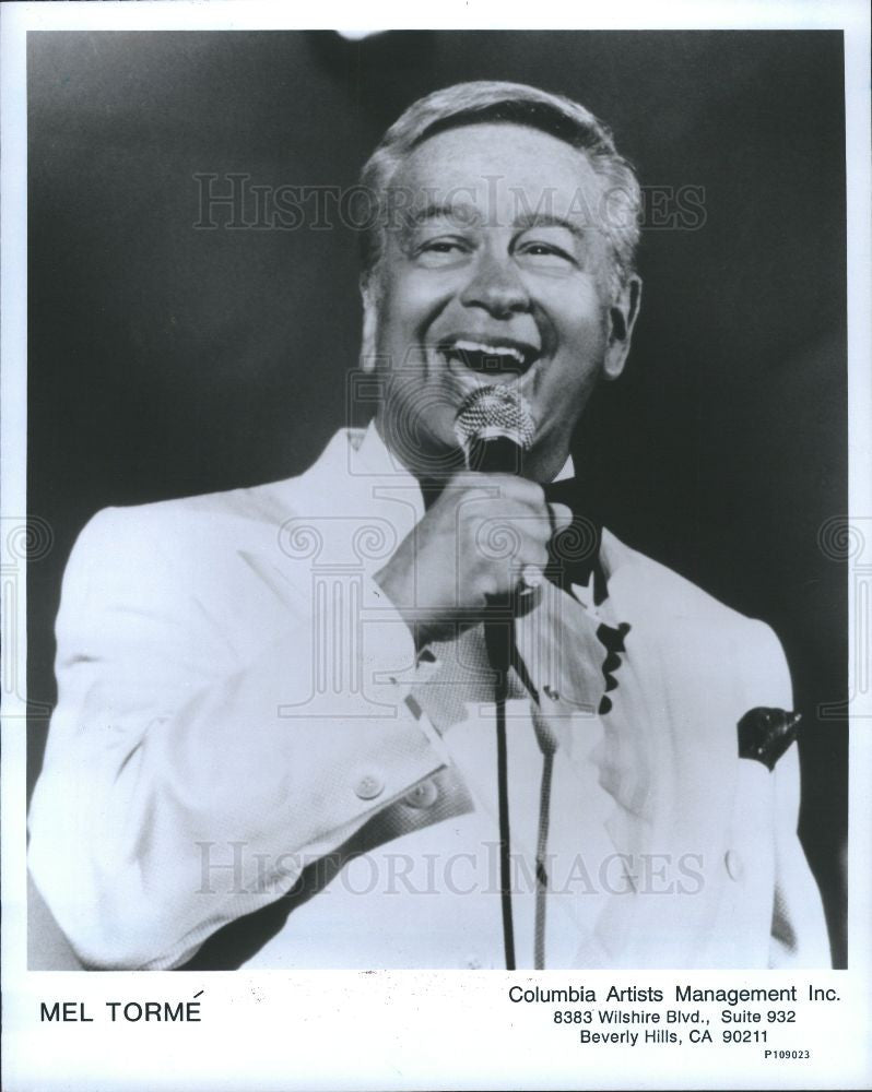 Press Photo Mel Torme Singer Composer - Historic Images