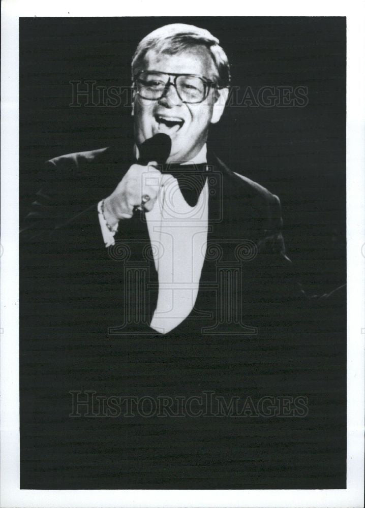 1990 Press Photo MEL TORME  JAZZ SINGER - Historic Images