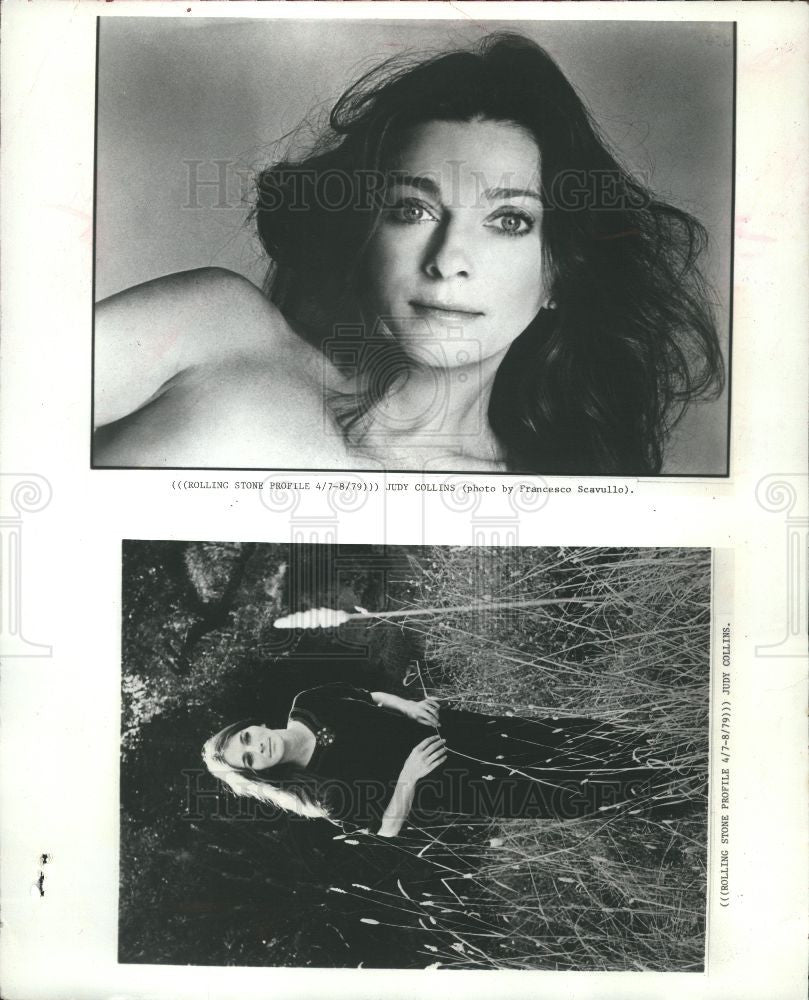 1979 Press Photo Judy Collins American singer musician - Historic Images