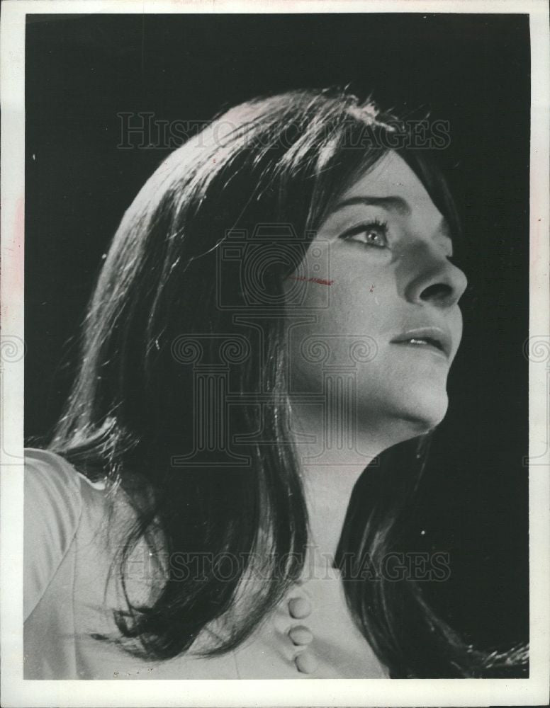 1967 Press Photo Judy Collins Actress - Historic Images