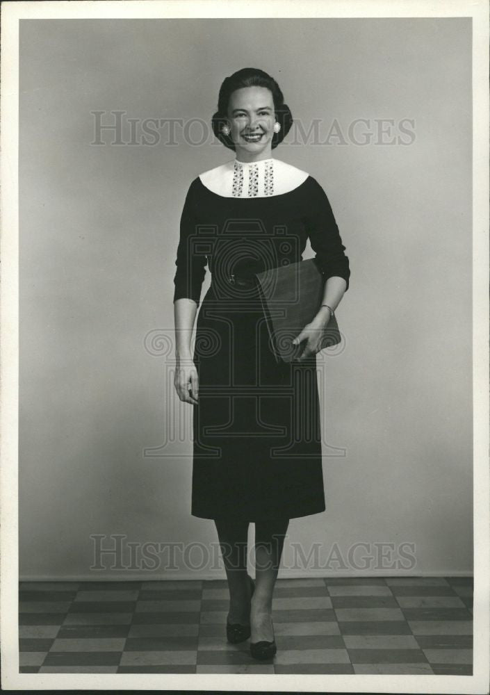 1961 Press Photo Mary Coleman Judge Battle Creek - Historic Images