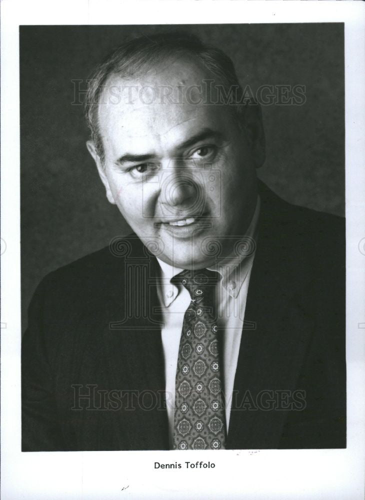 1990 Press Photo Dennis Toffolo, party prank - Historic Images