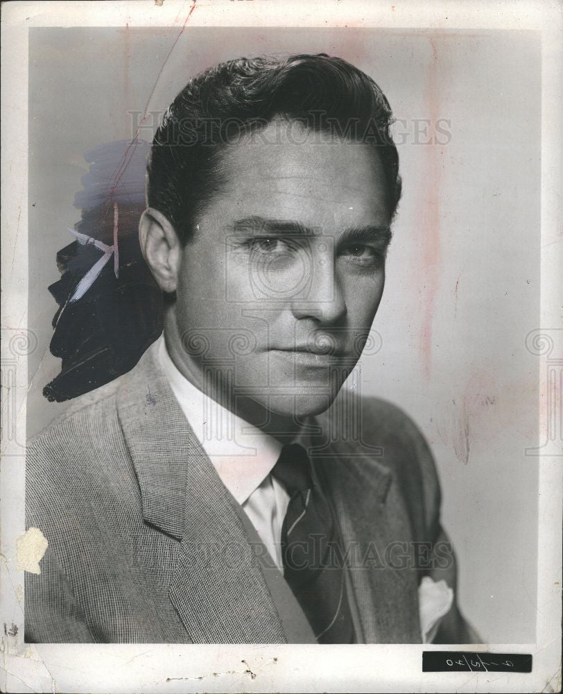 1955 Press Photo Richard Todd actor Irish - Historic Images