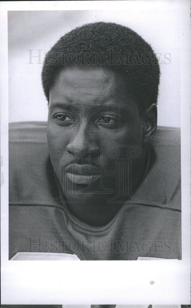 1967 Press Photo Jim Todd pro football - Historic Images
