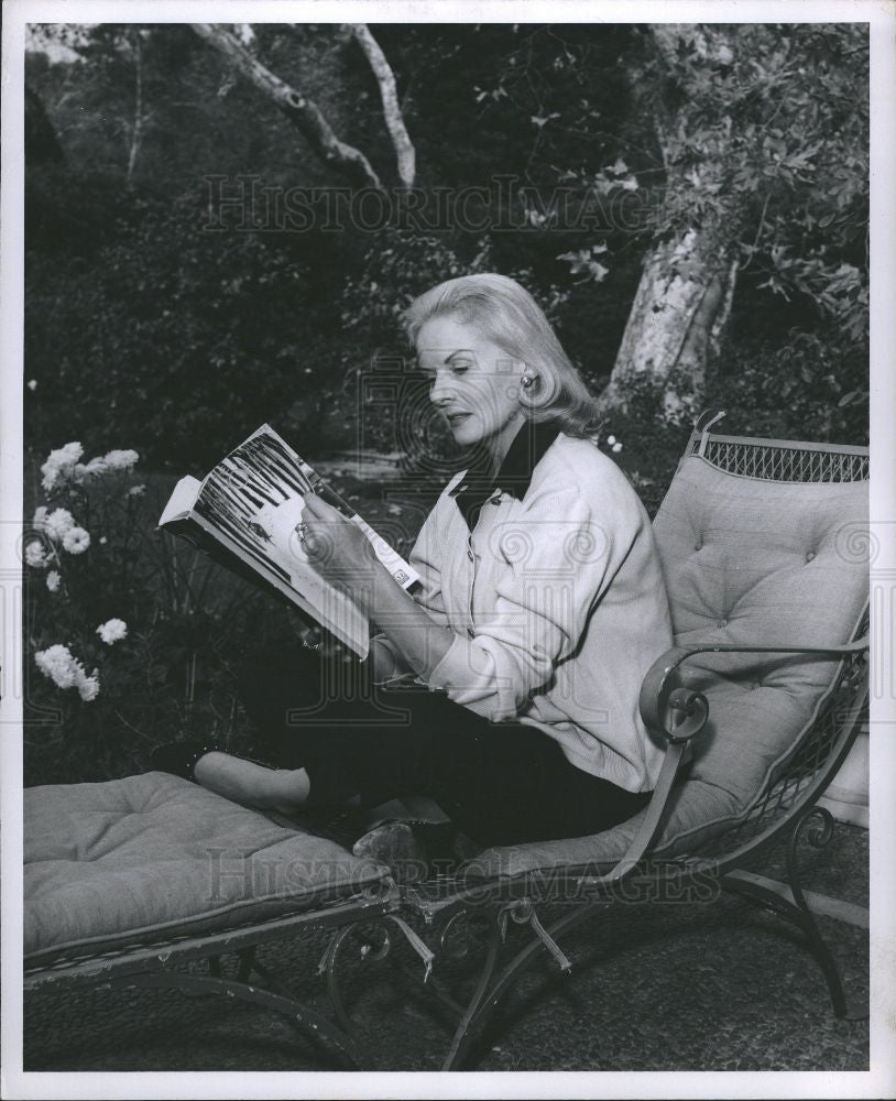 1957 Press Photo Ann Todd English Actress - Historic Images