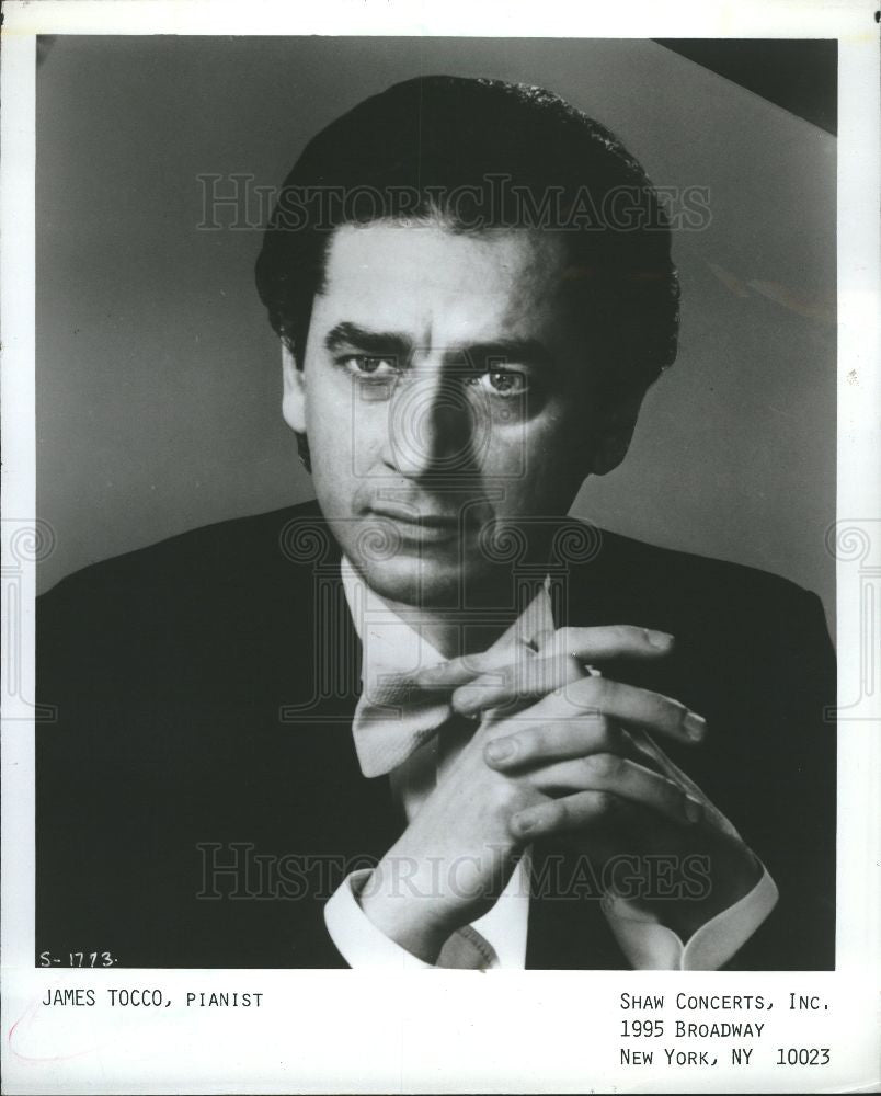 1988 Press Photo James Tocco Pianist Bernstein Symphony - Historic Images
