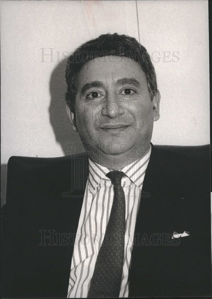 1991 Press Photo Jean-Daniel Tordjman Minister - Historic Images