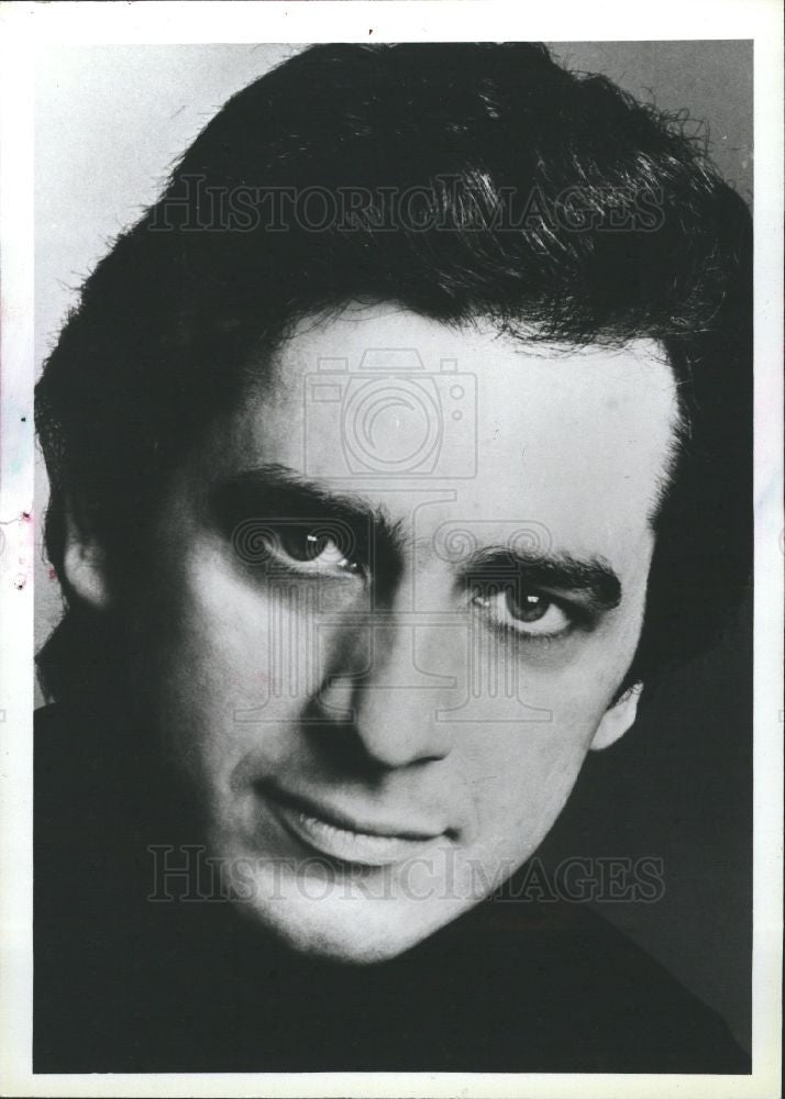 1986 Press Photo James Tocco American Pianist Detroit - Historic Images