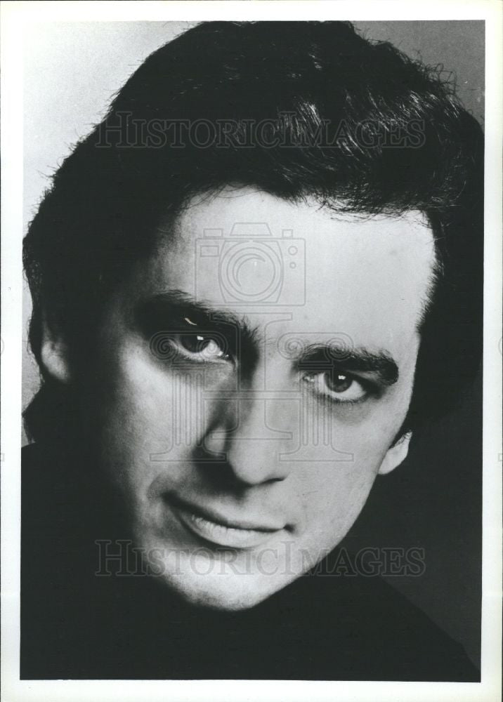 1985 Press Photo James Tocco Detroit Pianist Musician - Historic Images