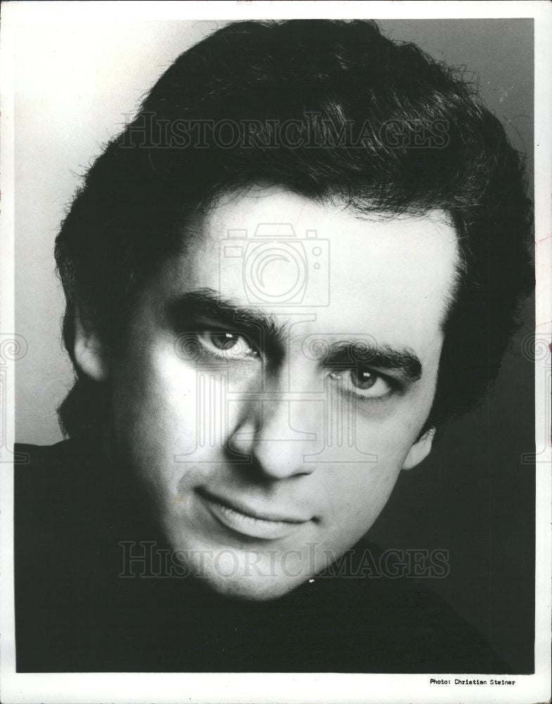 1982 Press Photo James Tocco American pianist Detroit - Historic Images