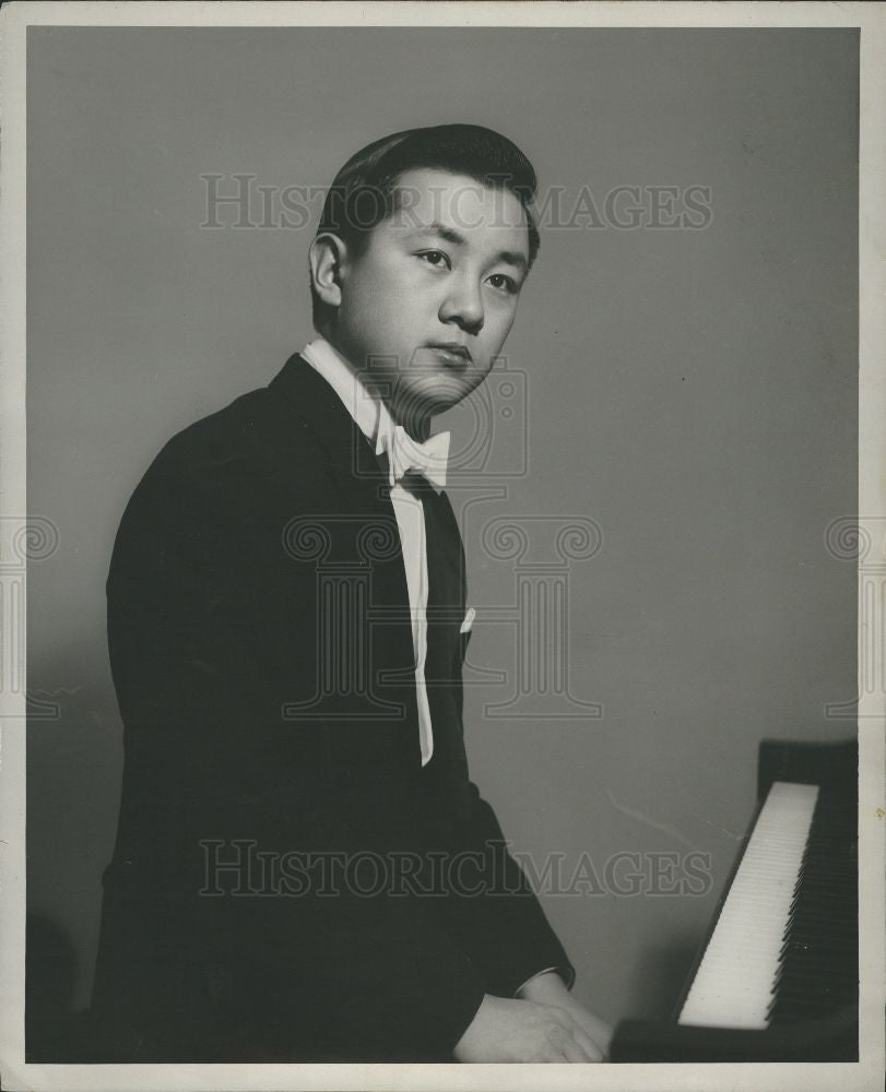 1962 Press Photo Tony Le Han pianist - Historic Images