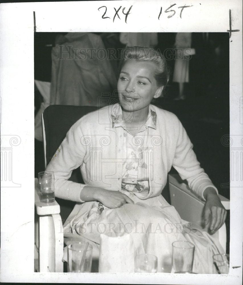 1958 Press Photo DOLORES DORN-HEFT - Historic Images