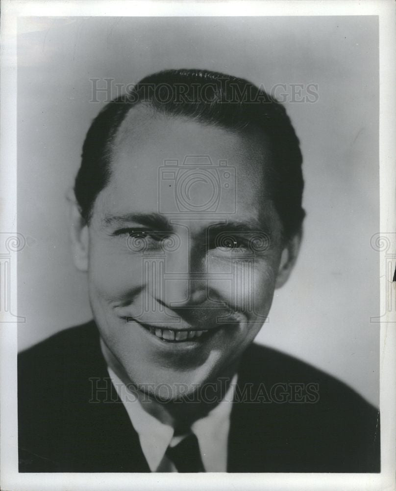 1955 Press Photo Franchot Tone American film TV actor - Historic Images