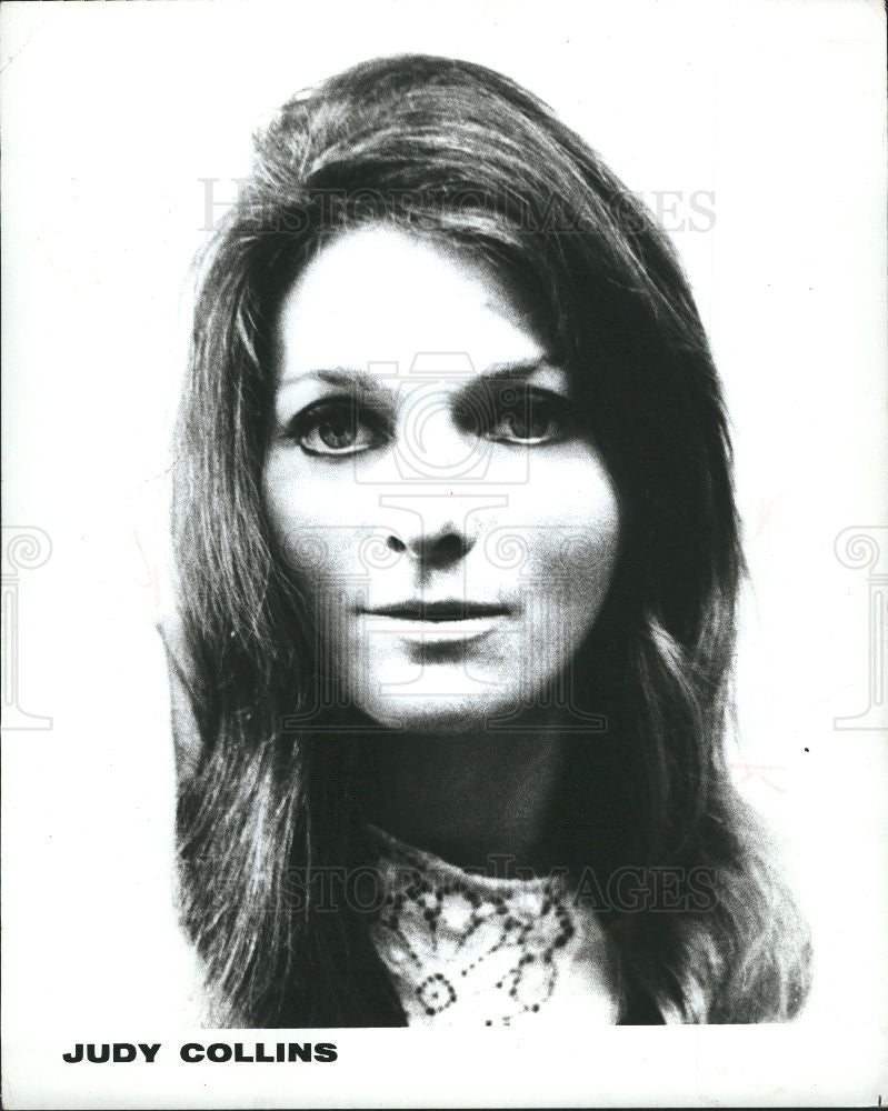 1972 Press Photo Judy Collins singer composer activist - Historic Images