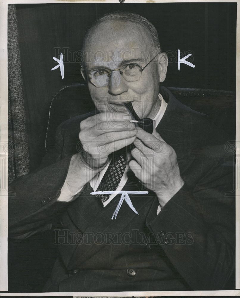 1947 Press Photo Judge Robert Toms - Historic Images