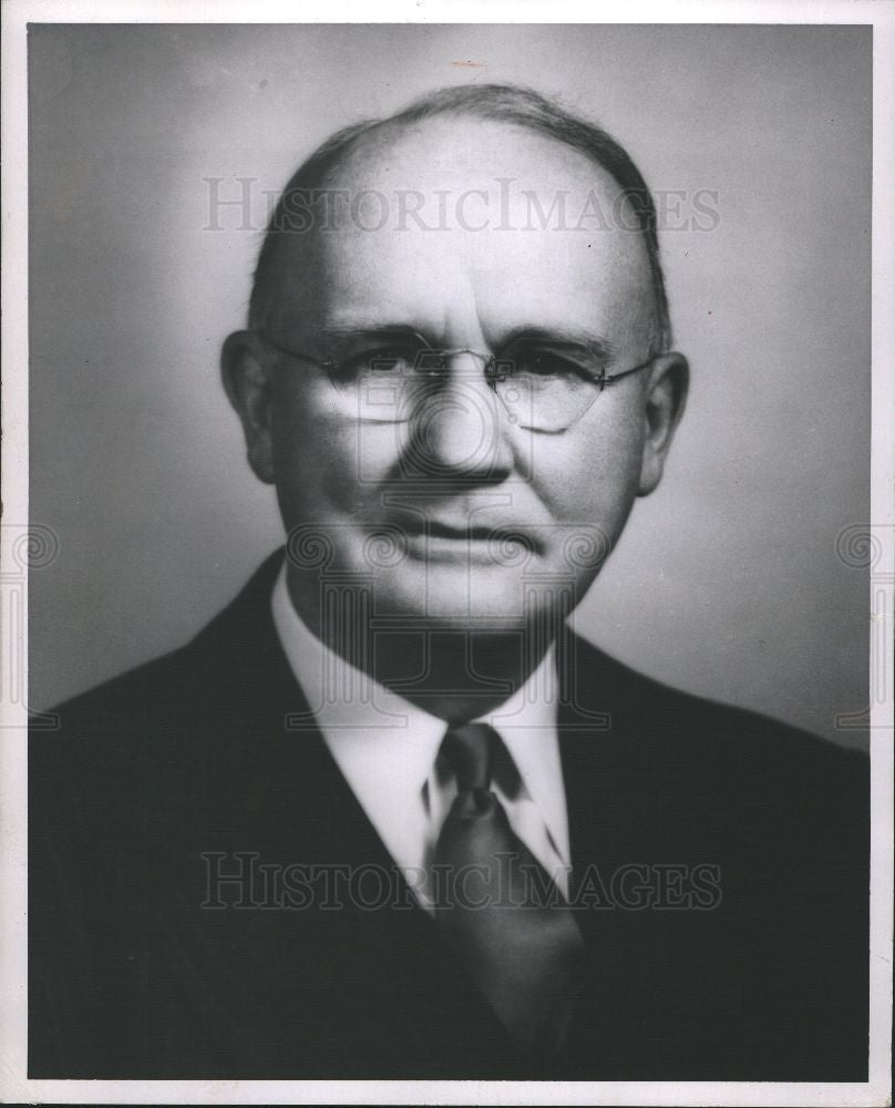 1957 Press Photo Judge, Robert M Toms - Historic Images
