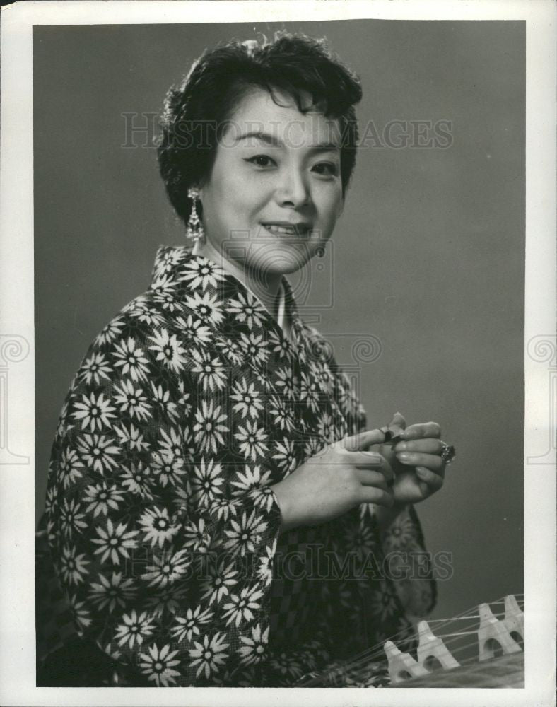 1959 Press Photo Classicist - Haru Tominaga - Historic Images