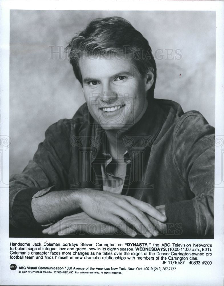 1994 Press Photo Jack Coleman - Historic Images