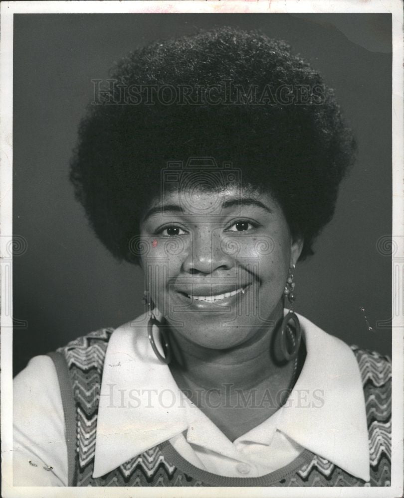 1973 Press Photo Barbara-Rose Collins - Historic Images